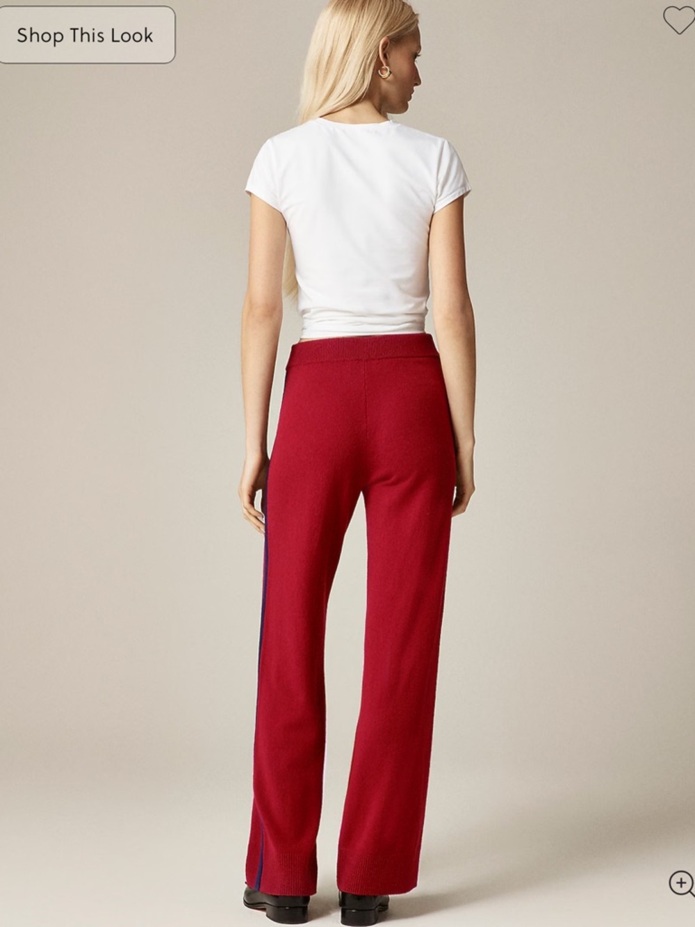 J.Crew Cashmere track pant - Picture 3 of 8